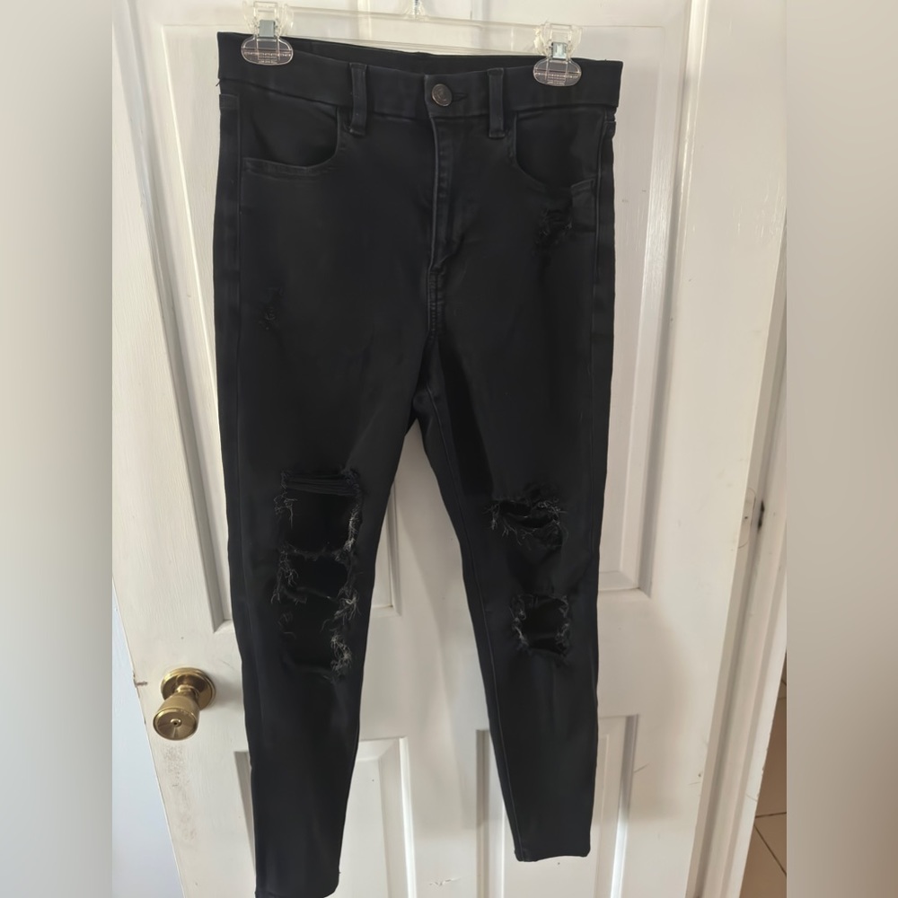 American Eagle ripped jeans
